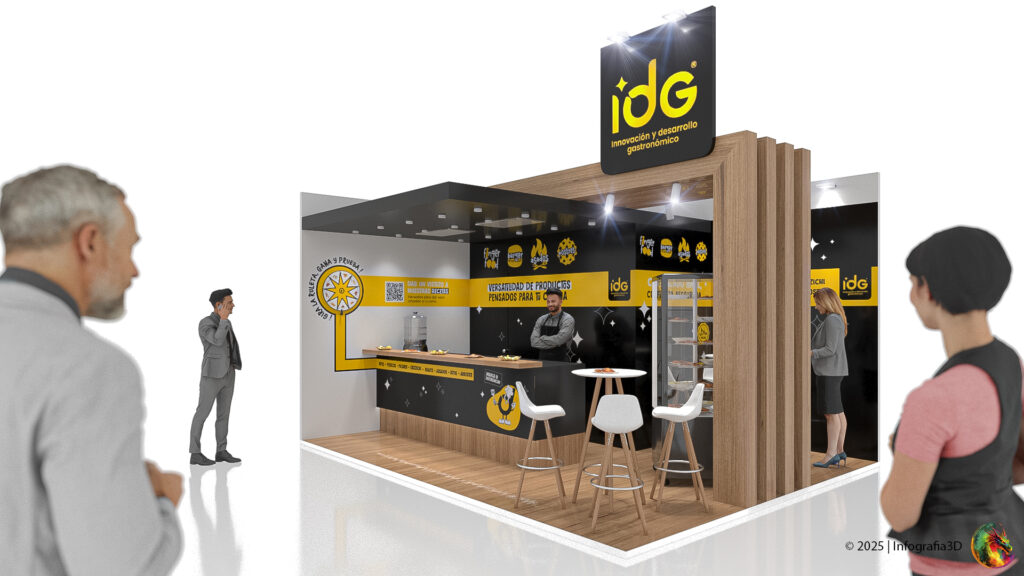 Diseño Stand | Renders/Gráfica
