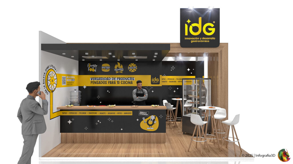 Diseño Stand | Renders/Gráfica