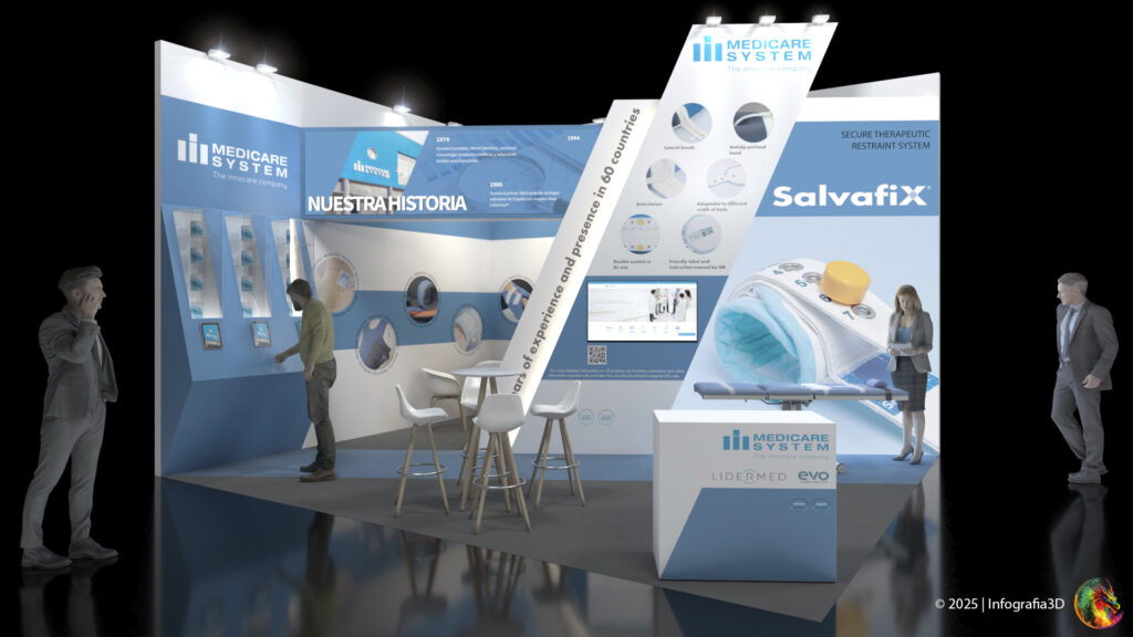 Diseño Stand | Renders/Gráfica