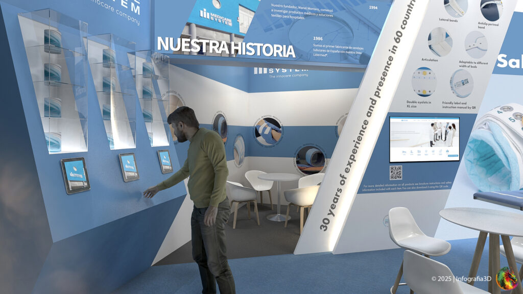 Diseño Stand | Renders/Gráfica