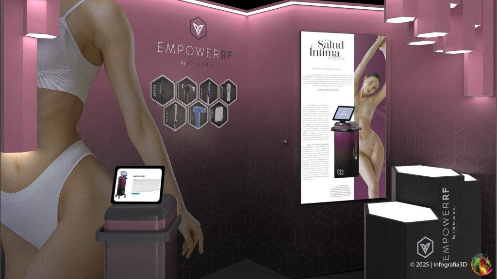 Diseño Stand | Renders/Gráfica/Planos constructivos