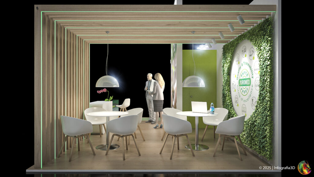 Diseño Stand | Renders/Gráfica/Planos constructivos