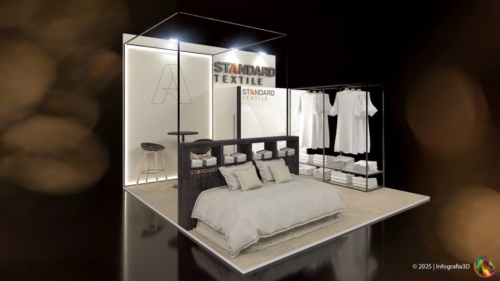 Diseño Stand | Renders/Gráfica/Planos constructivos