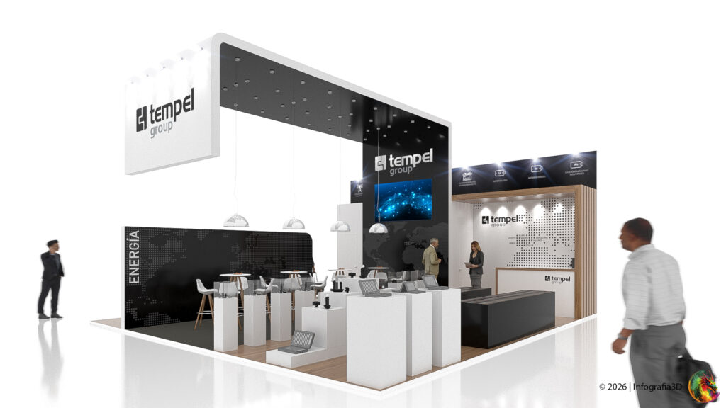 Diseño Stand | Renders/Gráfica