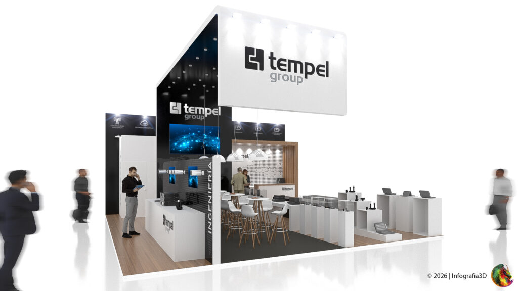 Diseño Stand | Renders/Gráfica